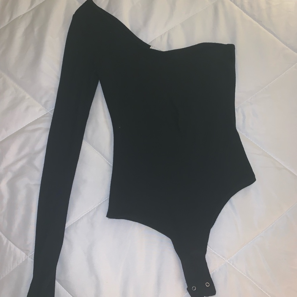 Garage one sleeve bodysuit